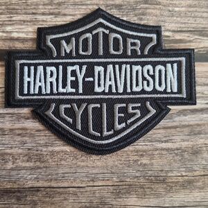 Harley Davidson Motorcycles 90'S Style Biker Motorcycle Iron on Patch